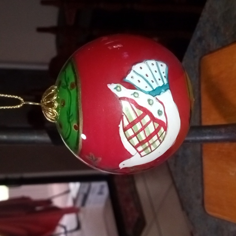 Pier 1 Christmas Ornament